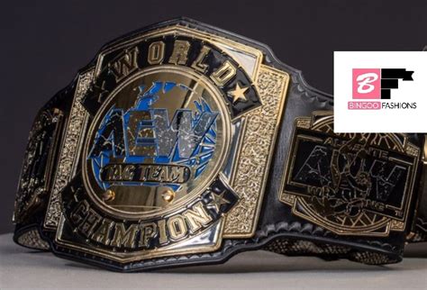 Aew World Championship Belt Concept Art