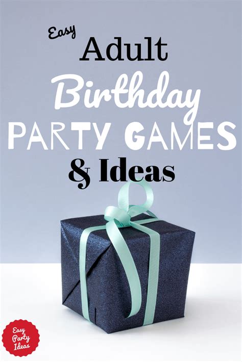 Adult Birthday Party Games And Ideas | eduaspirant.com