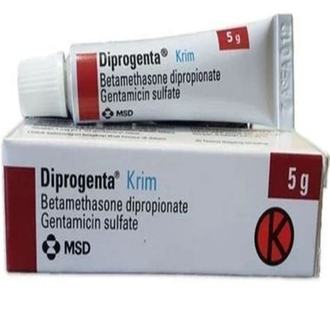 Diprogenta Betamethasone Dipropionate Gentamicin Sulfate Cream at Rs ...