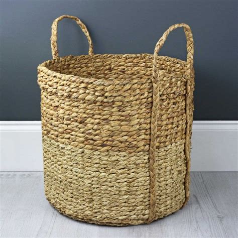 Batu Water Hyacinth Storage Basket - The Basket Company