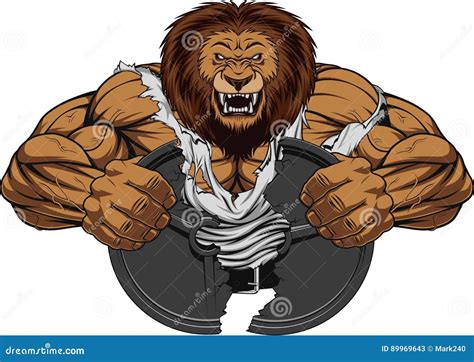 Fierce Lion Clipart