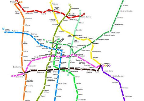 Estaciones Del Metro Cdmx Metro De Cdmx Cerrara 20 De Sus Estaci ...