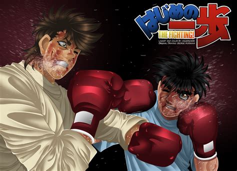 Hajime No Ippo 1009 - Ippo Vs Sendo!! by HikariNoGiri on DeviantArt