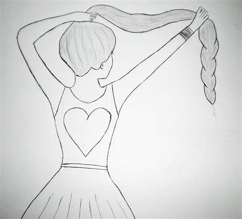 Easy Drawings To Draw Girls