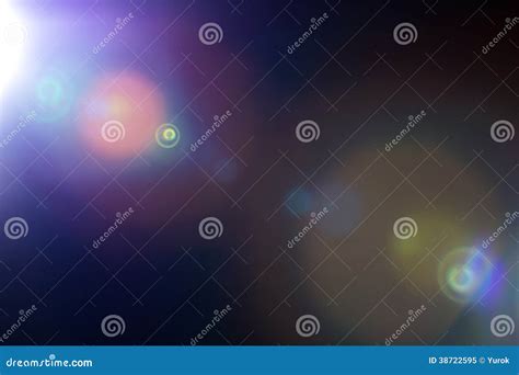 Lens flare stock image. Image of black, effect, science - 38722595