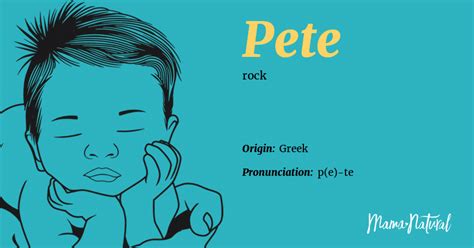 Pete Name Meaning, Origin, Popularity, Boy Names Like Pete - Mama Natural