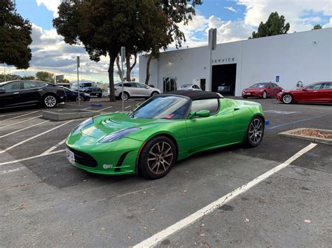 I’ve never seen a green Roadster before, just wanted to share. I ...