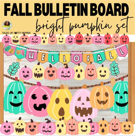 Fall: Pumpkin Printable Garland Banner | Printable Classroom Resource – Schoolgirl Style