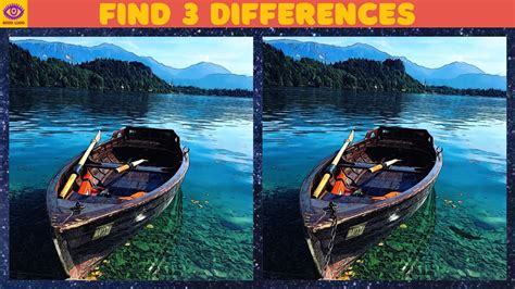 【Find the Difference】Brain Game Puzzle "Boats" 88 - YouTube