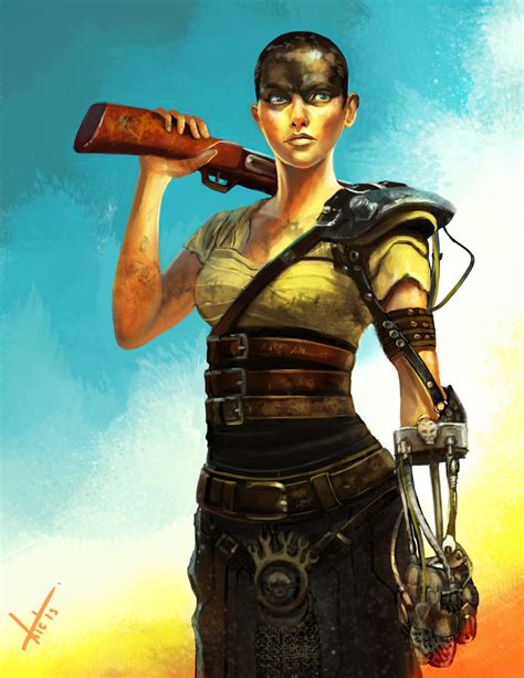 ArtStation - Furiosa, Mad Max Fan art.