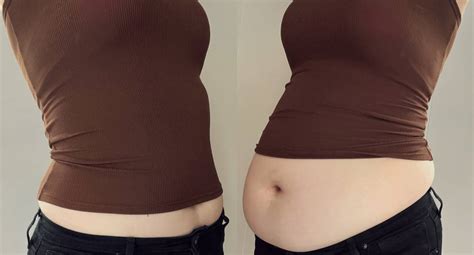 Before/After Belly Stuffing by TheBellyGirl on DeviantArt