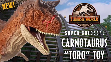 Jurassic World: Camp Cretaceous Super Colossal Carnotaurus Toro - town ...