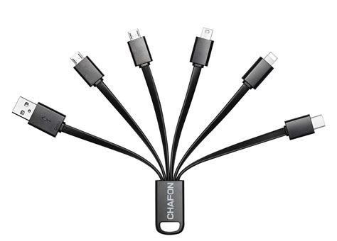 CHAFON Multi USB Cable with Type C,Micro,Mini USB Ports for Charging ...