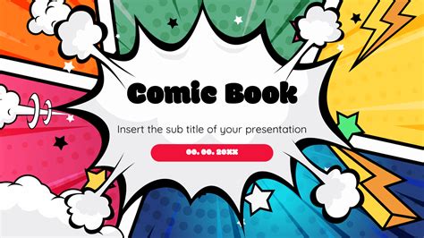 Comic Book Free Google Slides Theme and PowerPoint Template