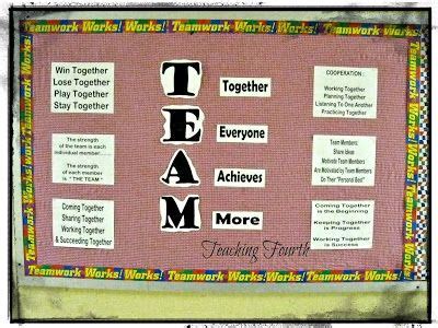 teamwork bulletin boards ideas | Mrs. R. is always so creative at ...