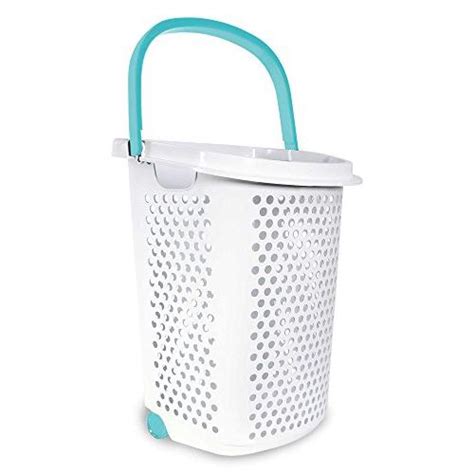 Home Logic 2.0-Bu. Rolling Laundry Hamper Container B