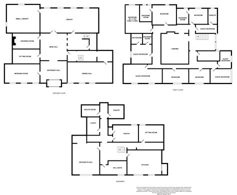 What Is The Floor Plan Of Downton Abbey House | Viewfloor.co