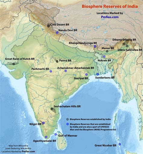 Biosphere Reserves of India (18 Biosphere Reserves in India (12 ...