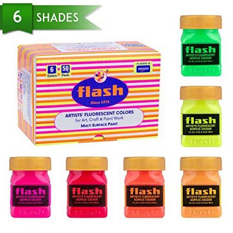 Liquid Flash Fluorescent Acrylic Paint Set at Best Price in Madurai ...