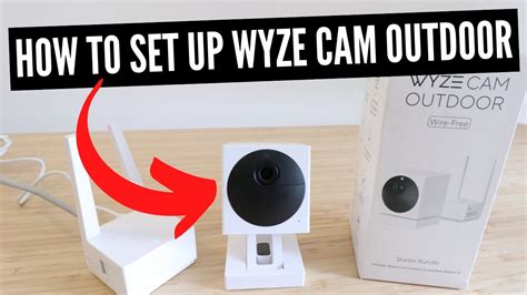 How To Set Up Wyze Cam Outdoor - YouTube