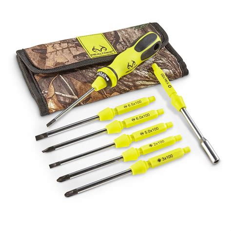 Gunsmith Screwdriver Set, Camo, 7-Pc. - 654039, Hand Tools & Tool Sets ...