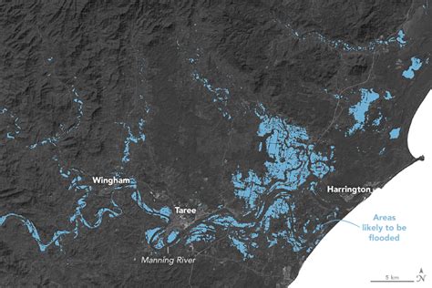 Landsat Image Gallery - Historic Floods in New South Wales