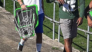 Portable Basketball Hoop You Can Wear Like a Backpack