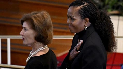 First Ladies, Past and Present, Attended the Memorial Service for ...