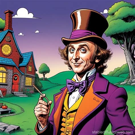 Willy Wonka's Imagination | Stable Diffusion Online