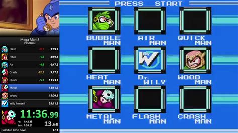 Mega Man 2 | SPEEDRUN | 28:03 - YouTube