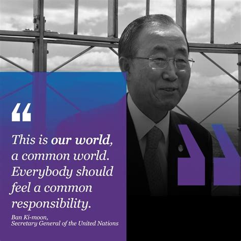 United Nations on Twitter | Great person quotes, Ban ki moon, Wise words quotes