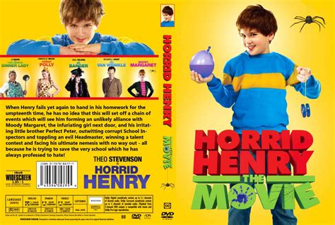 Horrid Henry The Movie - Movie DVD Custom Covers - Horrid Henry The ...