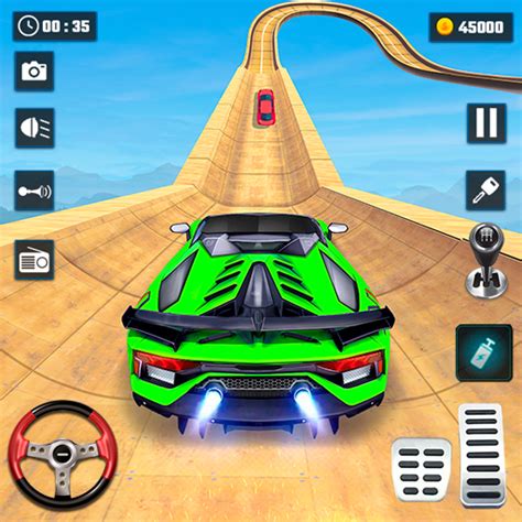 Car Games 3D: Mega Ramp Car Race 3D. Car racing simulator games offline ...