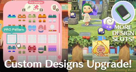 More Custom Design Slots & Features Are Finally Coming To Animal Crossing: New Horizons (March ...