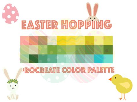 Easter Color Palette - Digital Paper Packs