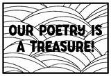 Poem Graphic Coloring Pages Printable sketch template