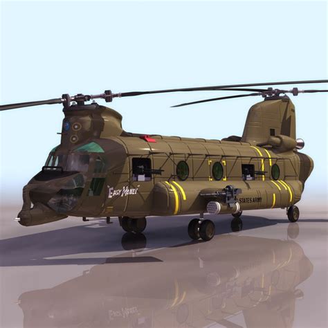 Chinook Helicopter 3D Model Free « Top 10 warships games for PC ...