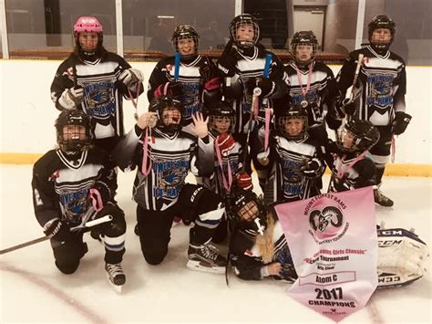 2017-18 > Atom Rep > News > Atom Rep Ice Hawks Win Gold at Mount Forest Rams Girls Classic (Owen ...