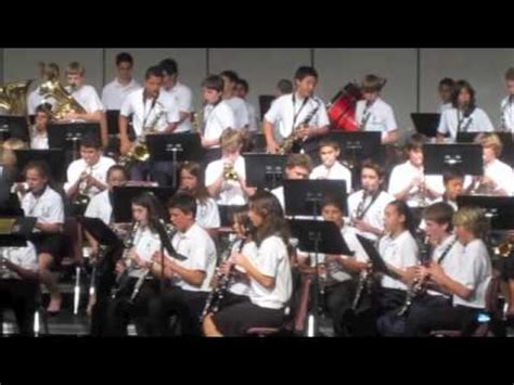 Lindero Canyon Middle School Cougar Band - YouTube