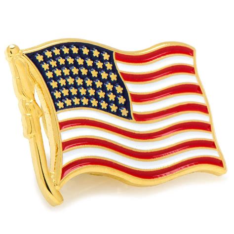 Waving American Flag Lapel Pin | American flag lapel pin, Flag lapel pins, Lapel pins