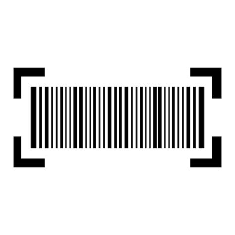 Premium Vector | Barcodes icon logo vector design template