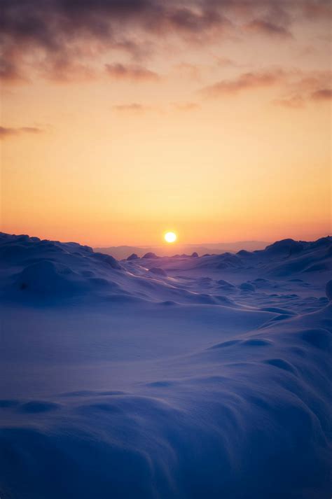 The Snowfield sunset | Foundation