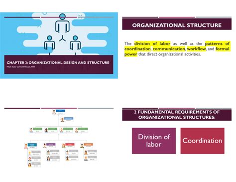 3. ORGANIZATIONAL STRUCTURE AND DESIGN