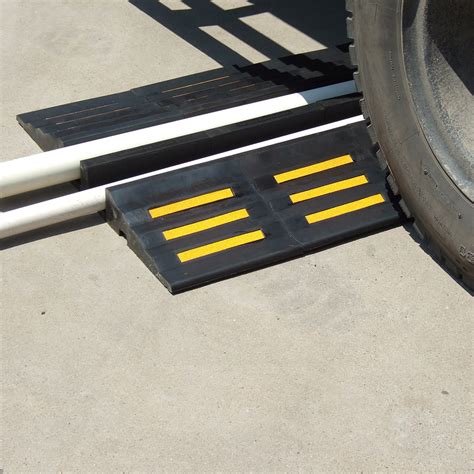 Hose Ramp 2 Large Channels Industrial | Traffic Safety Zone