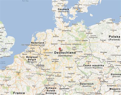 Kassel Map - Germany