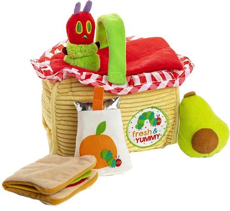 The World of Eric Carle Very Hungry Caterpillar Picnic Basket Playset - Toy Sense