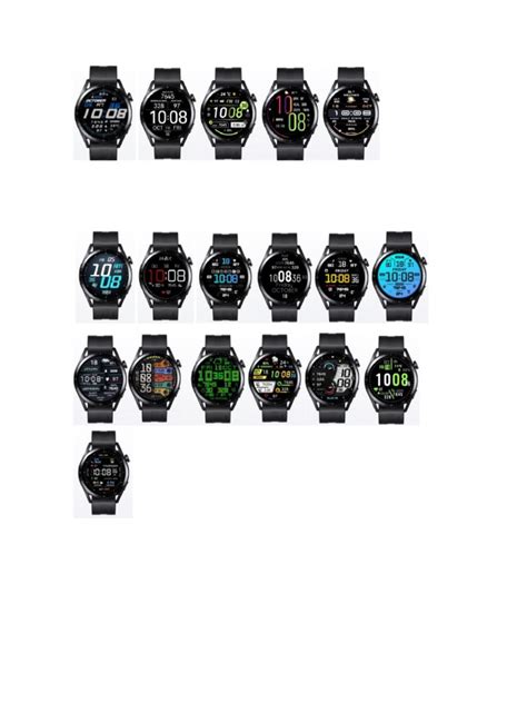 Huawei Watch Faces | PDF