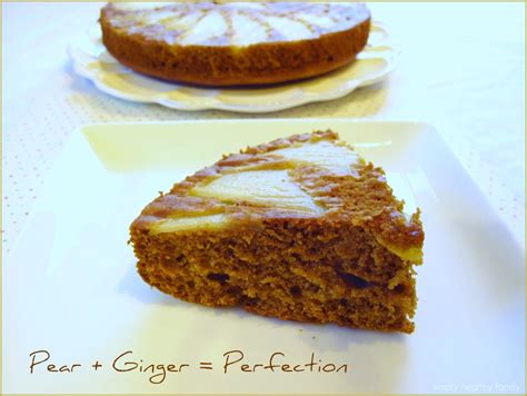 #Recipes: Pear-Gingerbread Cake