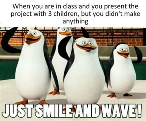 Just smile and wave | The Penguins of Madagascar Amino