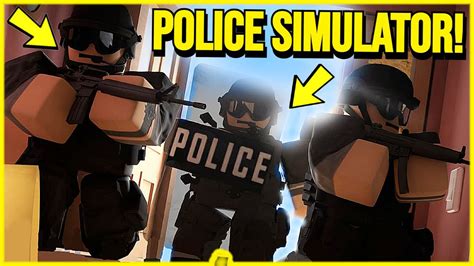 This NEW ROBLOX POLICE SIMULATOR Game is so FUN! - YouTube